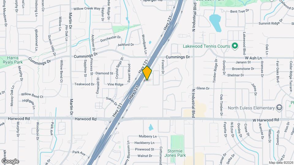 3609 Silverio Trail Map and Location Details