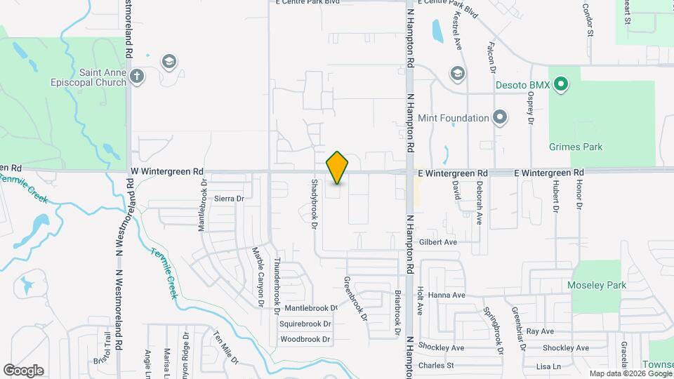 300 W Wintergreen Rd Map and Location Details