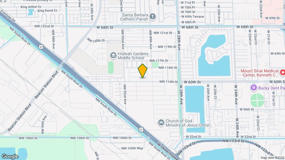 8945 NW 114th St Map and Location Details