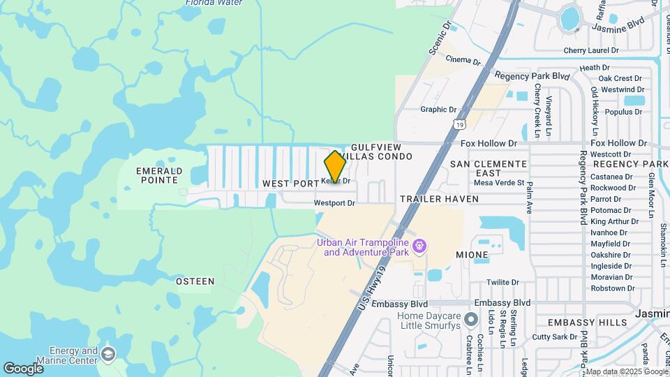 6231 Seabreeze Dr Map and Location Details