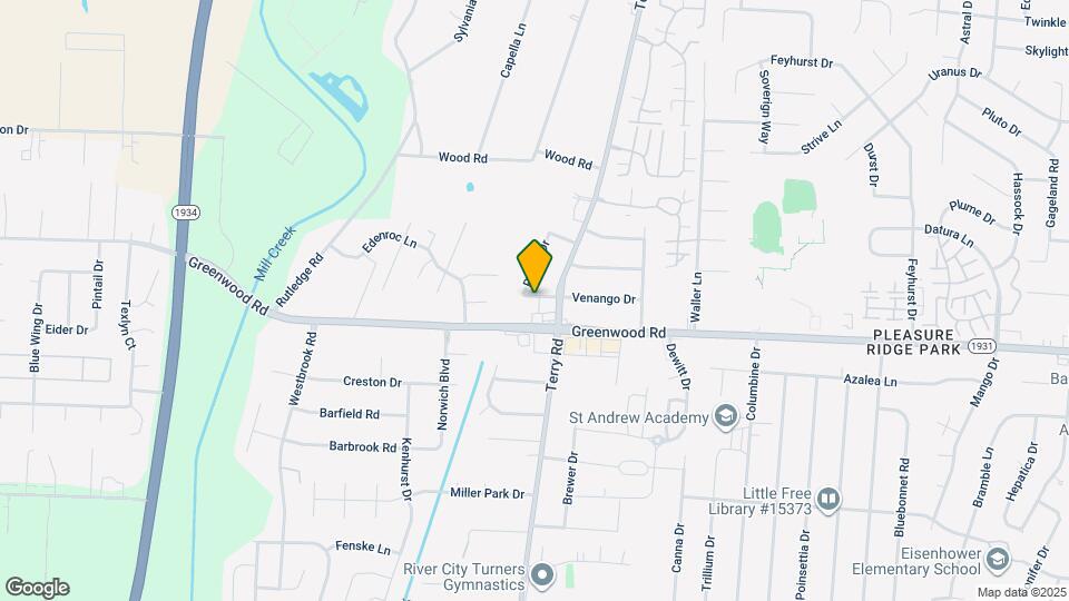 6418 Venango Dr Map and Location Details