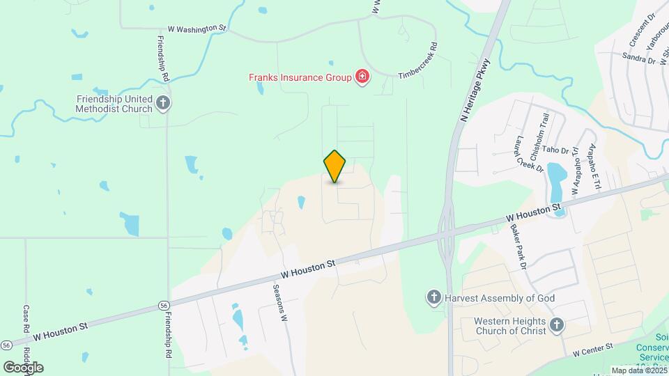 302 Asterwood Ln Mapa y Detalles de la Ubicación