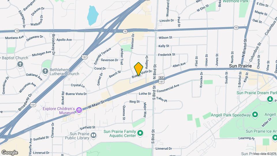 941 Buena Vista Dr Map and Location Details
