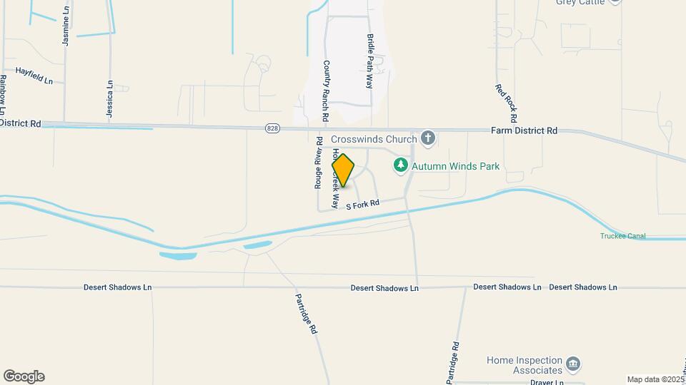 1369 Horse Creek Way Map and Location Details
