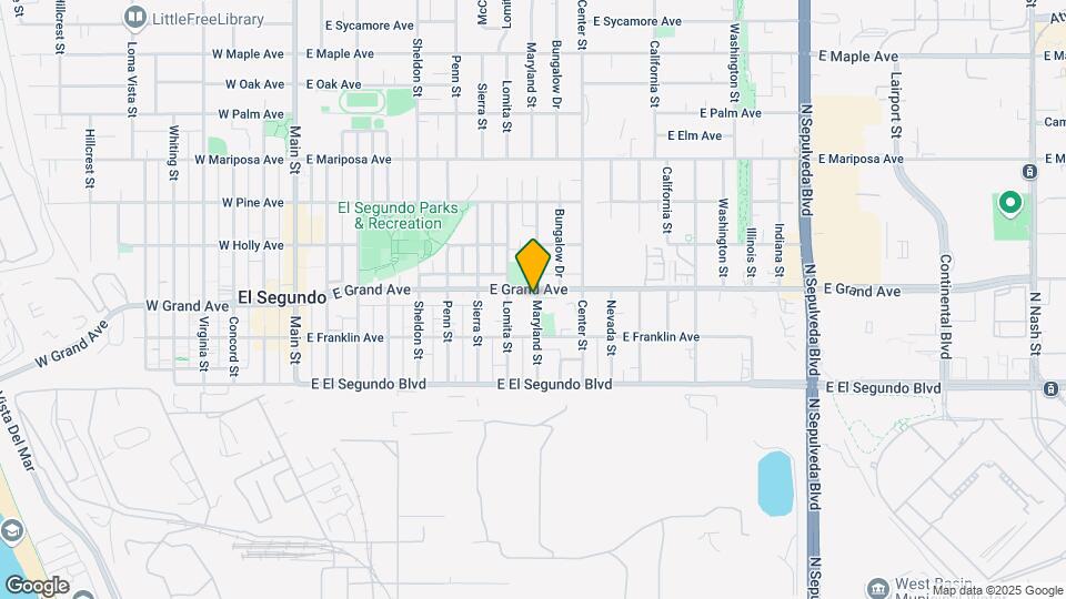 836 E Grand Ave Mapa y Detalles de la Ubicación