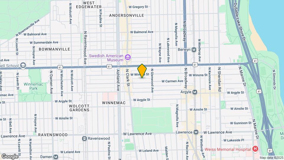 1434 W Carmen Ave Mapa y Detalles de la Ubicación