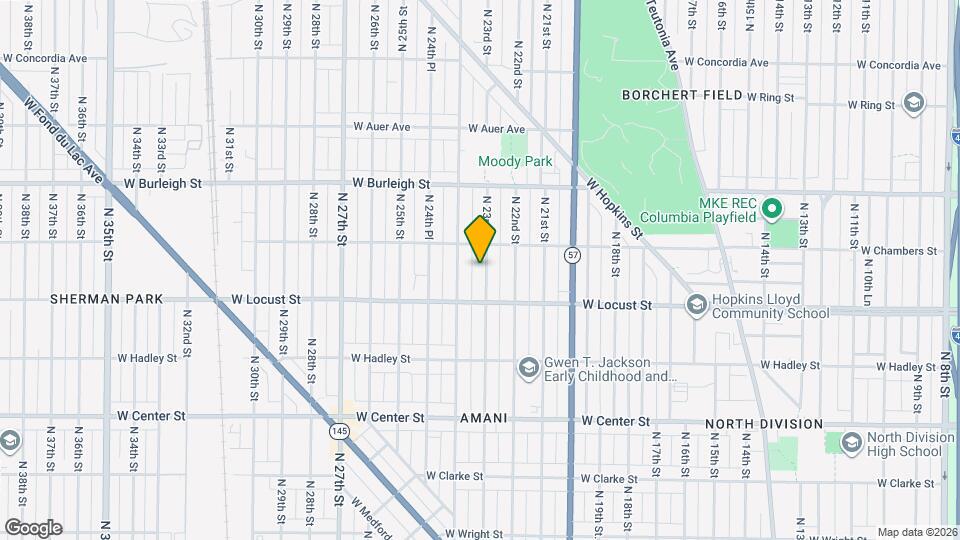 2945 N 23rd St Map and Location Details