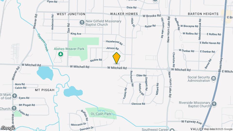 428 W Mitchell Rd Map and Location Details