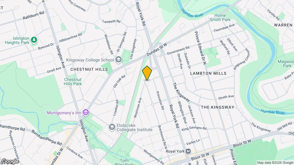 175 Brentwood Rd N Map and Location Details