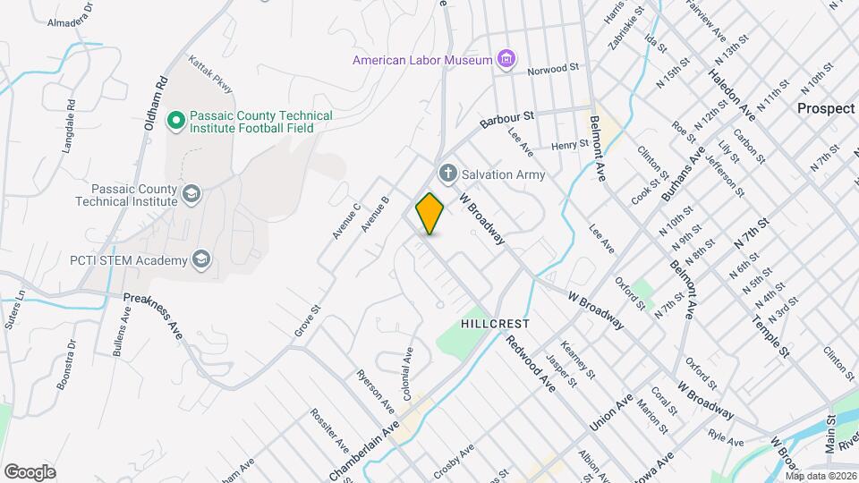 334 Redwood Ave, Unit 1st Floor Map and Location Details