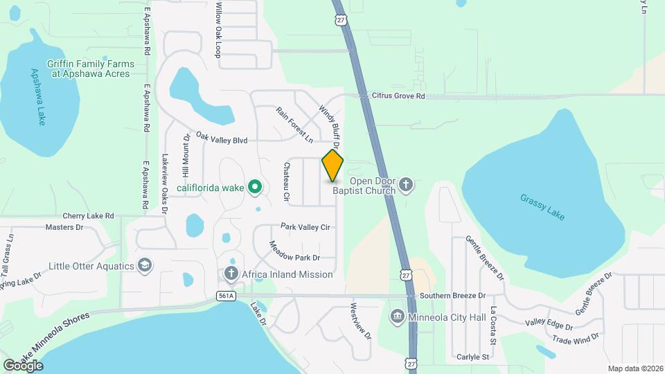 1118 Windy Bluff Dr Mapa y Detalles de la Ubicación