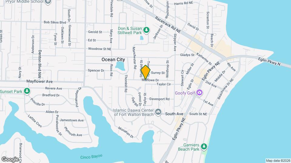 419 Marlowe Dr Map and Location Details