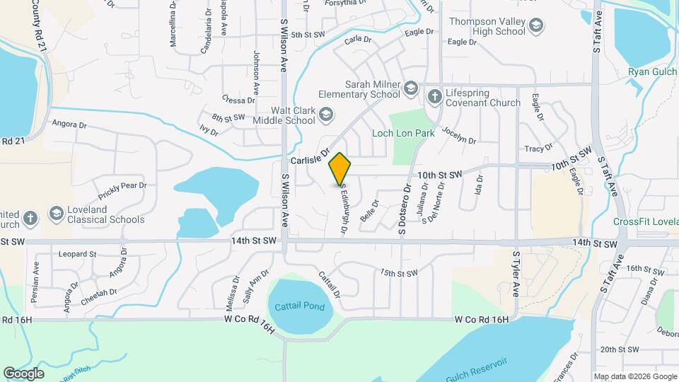 1065 S Edinburgh Dr Map and Location Details