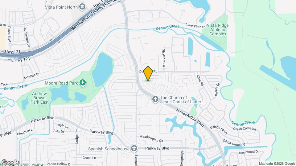 555 Village Green Dr Map and Location Details