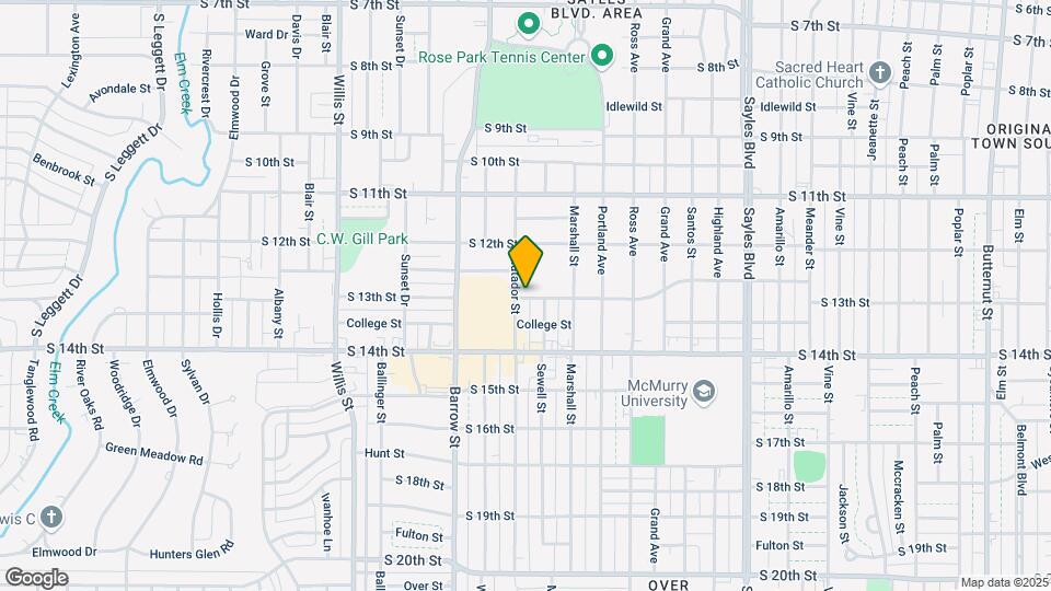 2826 S 13th St Map and Location Details