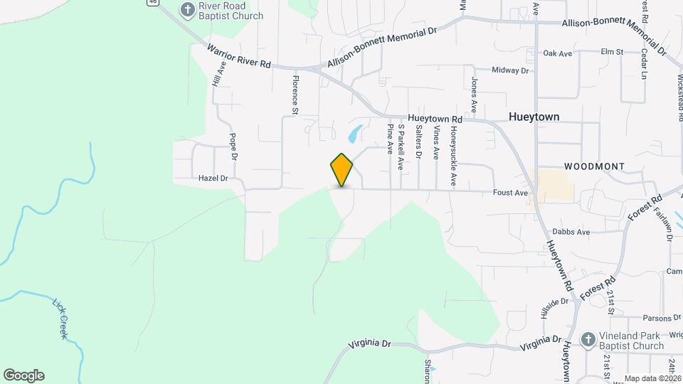 179 Foust Ave Map and Location Details