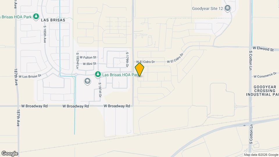 4013 S 178th Ln Map and Location Details