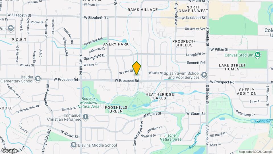 1516 Brentwood Dr Map and Location Details