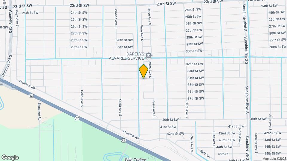 3611 34th St SW Map and Location Details