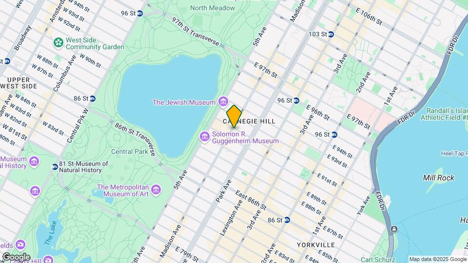 48 E 91st St Map and Location Details