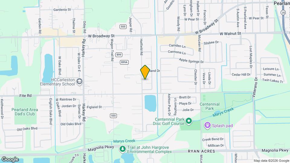 5703 Woodville Ln Mapa y Detalles de la Ubicación