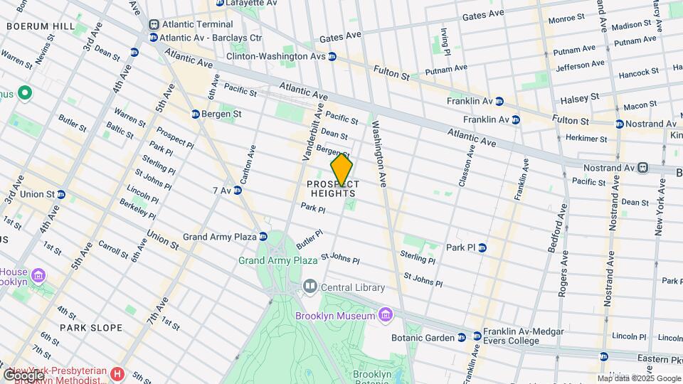 307 Prospect Pl Map and Location Details