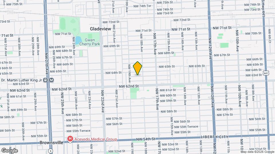 1834 NW 63rd St Map and Location Details