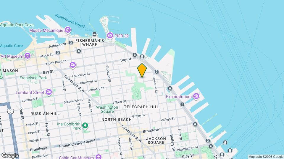 240 Lombard St Map and Location Details