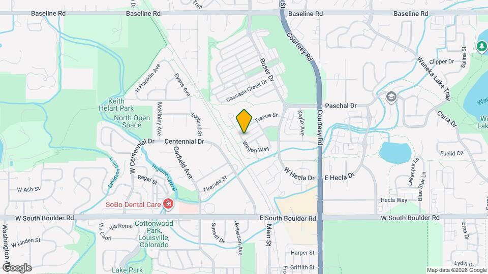 742 Meadowlark Ln Map and Location Details