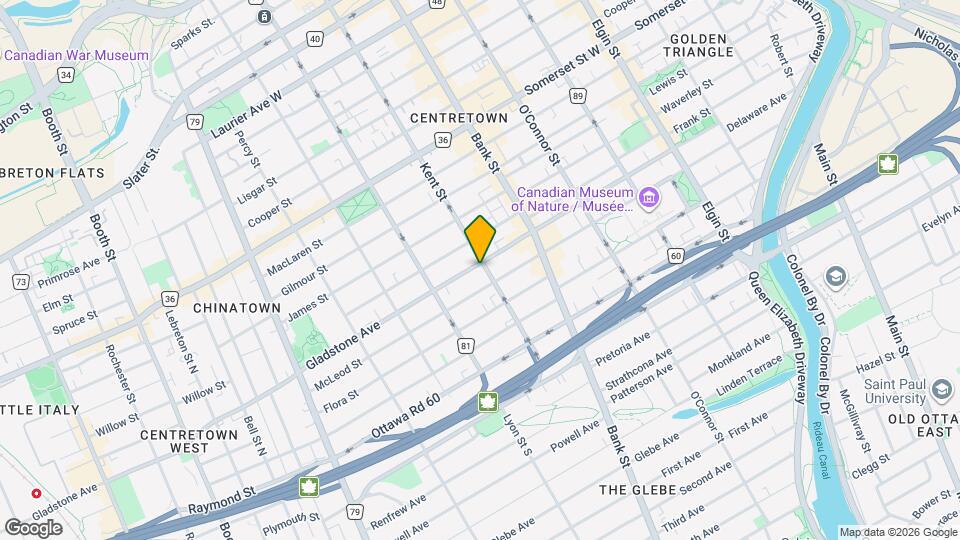 441-452 Gladstone Ave Map and Location Details