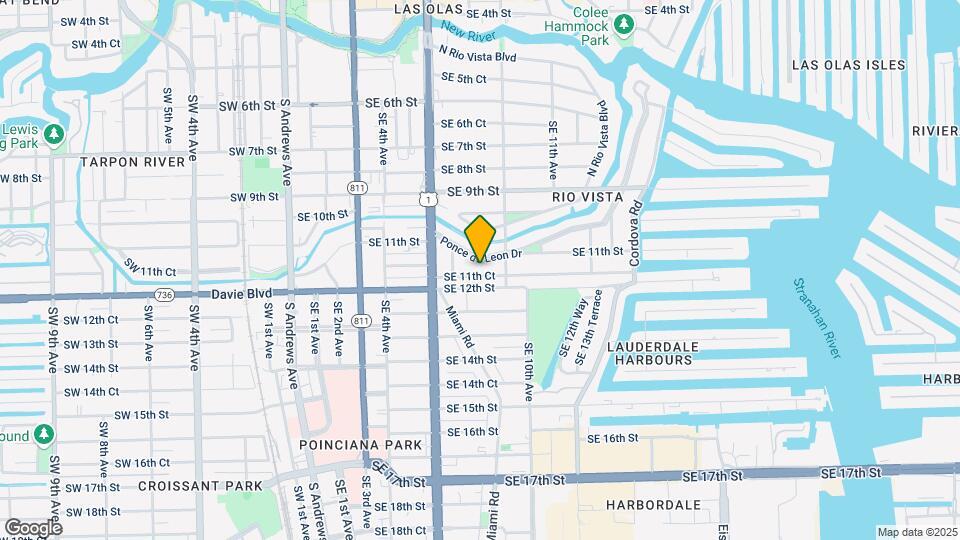 801 SE 11th Ct Map and Location Details