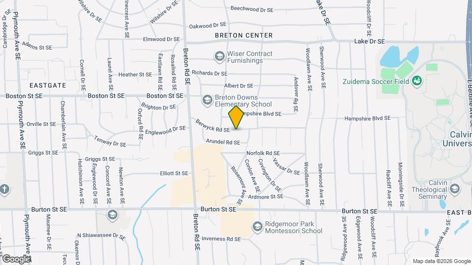 2538 Berwyck Rd SE Map and Location Details
