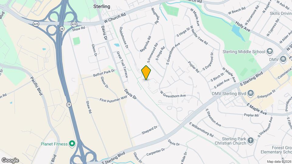 1017 Brixton Ct Map and Location Details