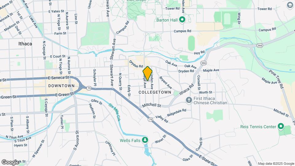 209 College Ave, Unit 3 Map and Location Details