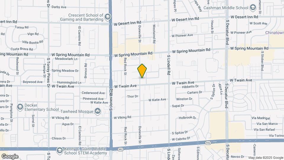 3674 Duneville St Map and Location Details