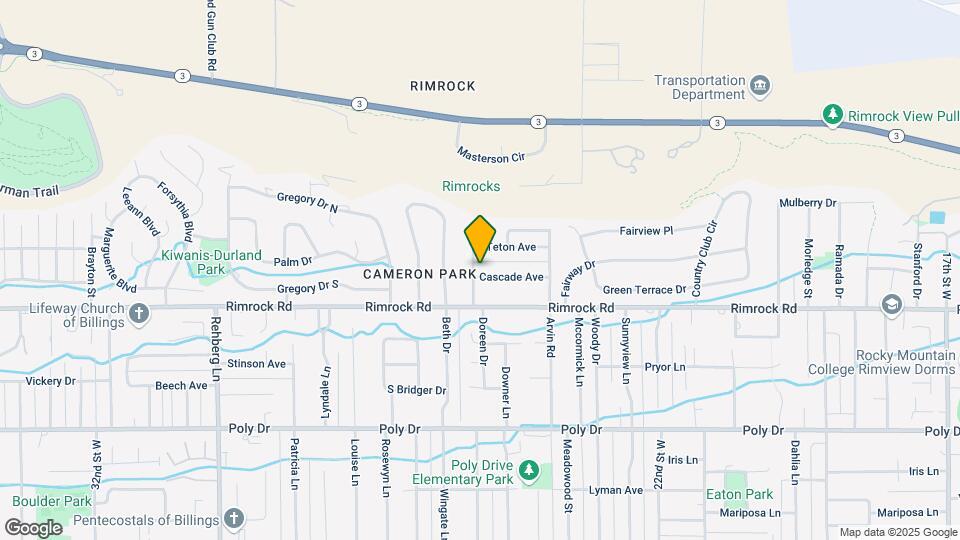 2455 Cascade Ave Map and Location Details