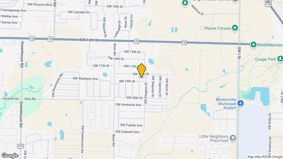 2202 SW 19th St Map and Location Details