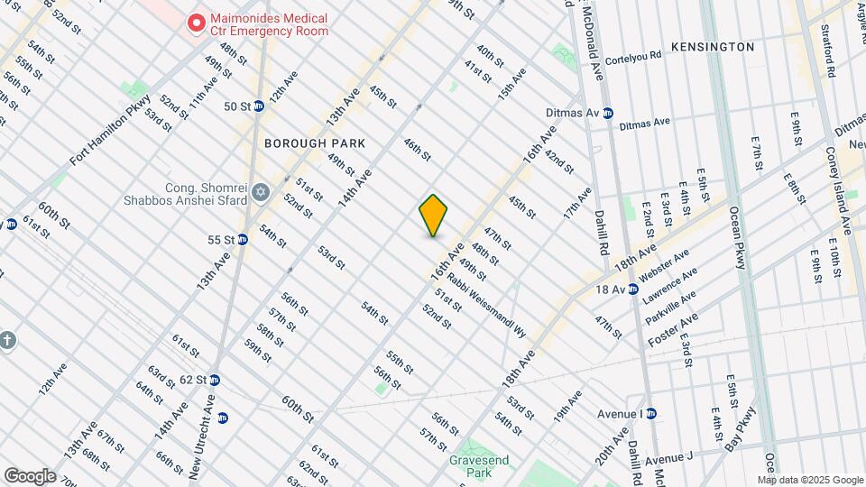 1554 49th St Map and Location Details