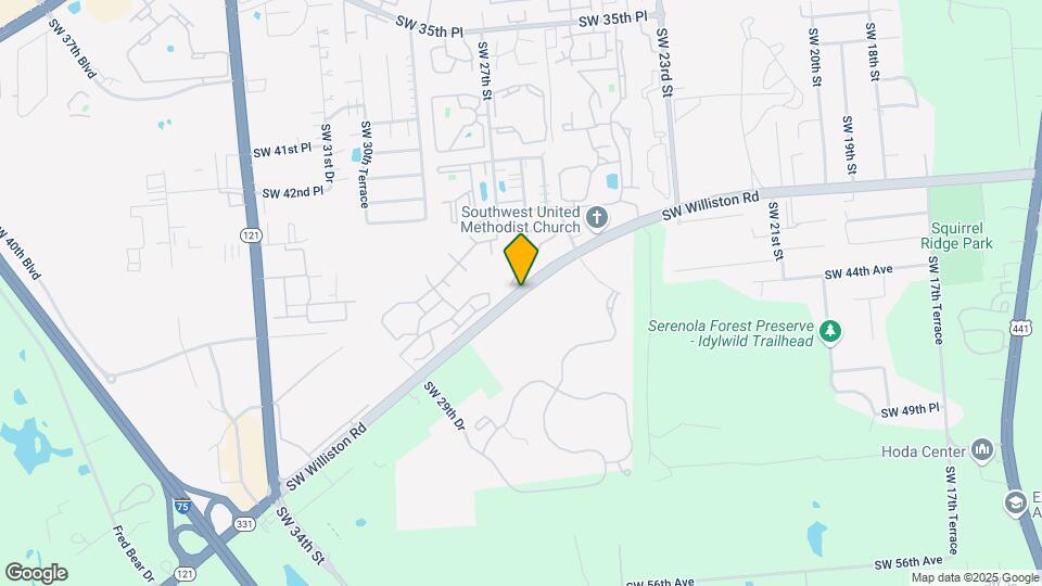 2601 SW Williston Rd Map and Location Details