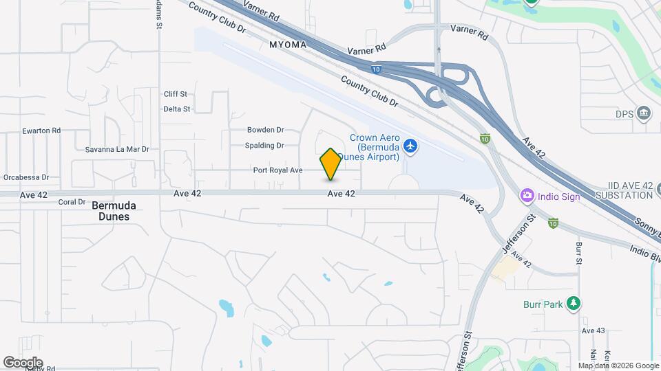 79602 Ave 42 Map and Location Details