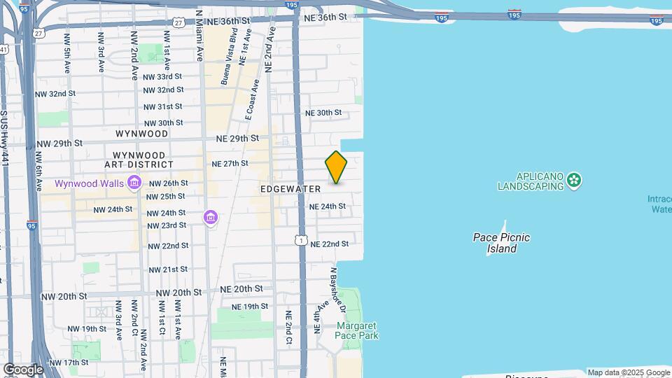459 NE 25th St Map and Location Details