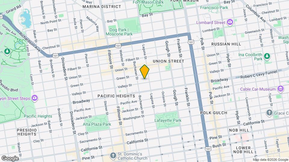 2030 Vallejo Street Apartments (08/25) Mapa y Detalles de la Ubicación