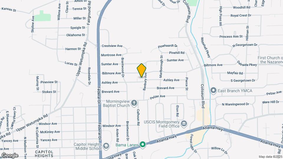 2851 Ashley Ave Map and Location Details