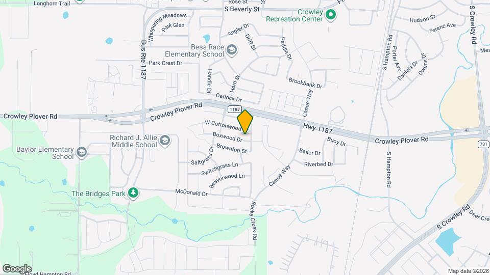 1108 Boxwood Dr Mapa y Detalles de la Ubicación