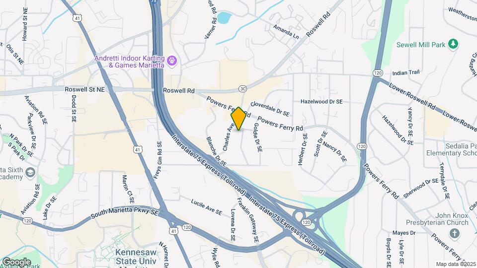160 Mathews Cir SE Map and Location Details