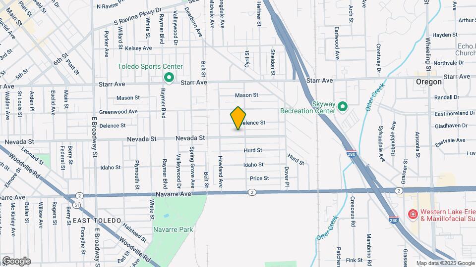 1941 Nevada St Map and Location Details