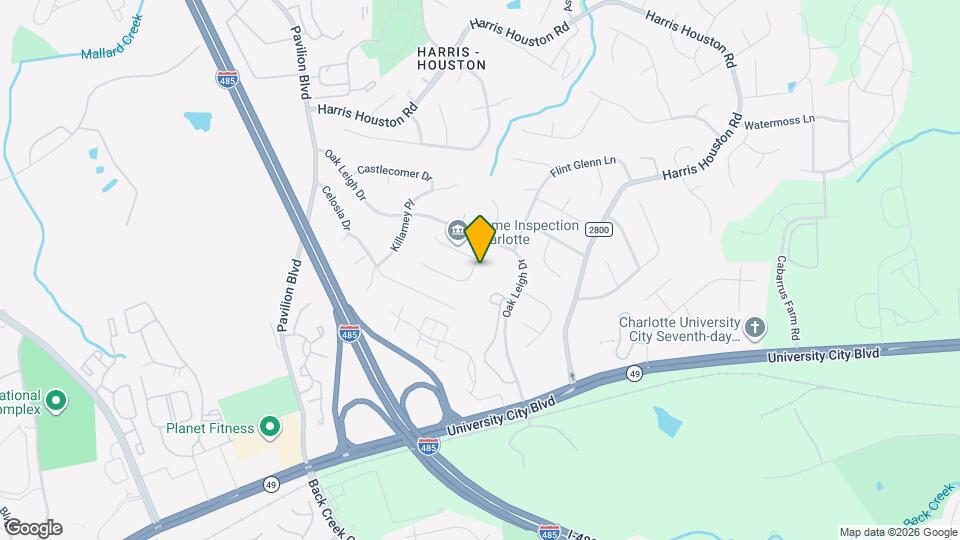 2010 Dembrigh Ln Map and Location Details