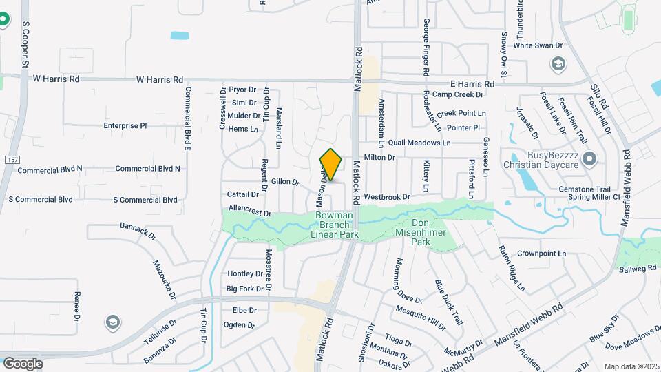 734 Parkford Ln Map and Location Details