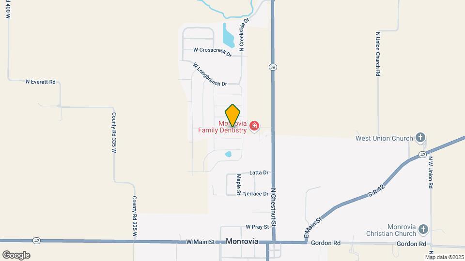2923 W Broderie Ln Map and Location Details