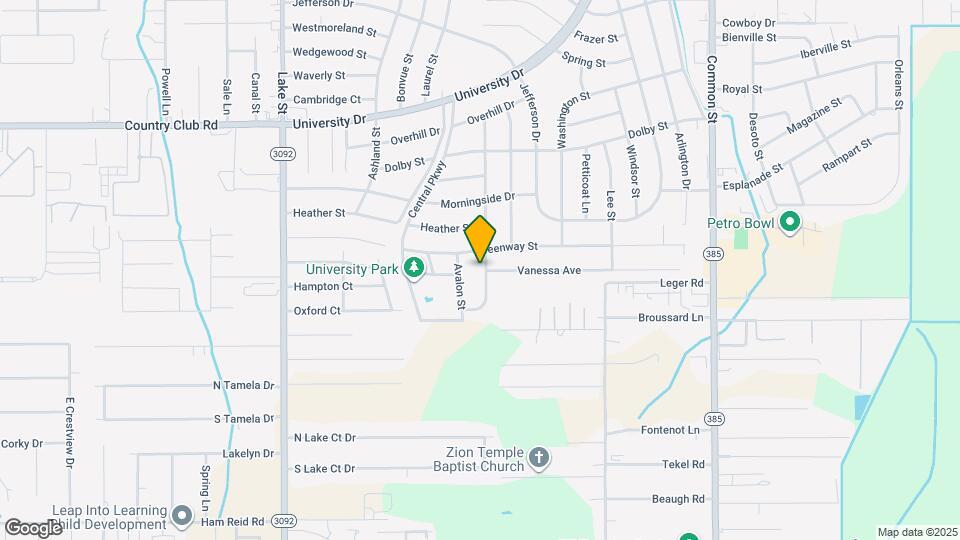 414 Crestwood St Map and Location Details